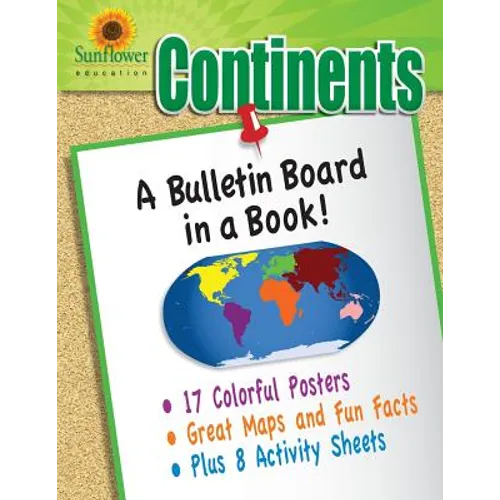 Continents: A Bulletin Board in a Book! - Paperback