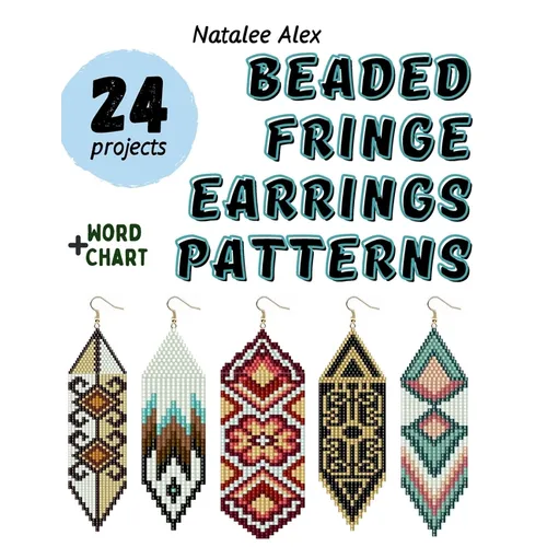 Beaded Fringe Earrings Patterns - Paperback