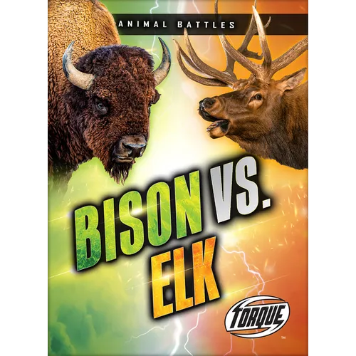 Bison vs. Elk - Library Binding