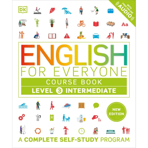 English for Everyone Course Book Level 3 Intermediate - Hardcover