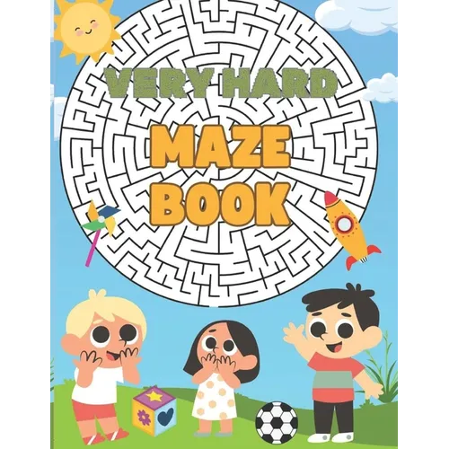 Vary hard & Intresting Maze Book for kids: fun book for kids - Paperback