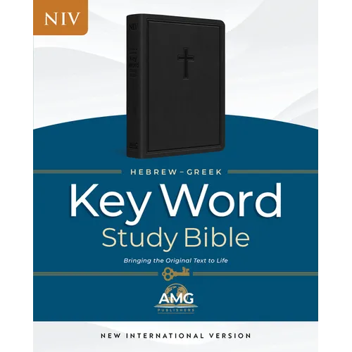 The Hebrew-Greek Key Word Study Bible: Niv-2011 Edition, Endurabound Black - Imitation Leather