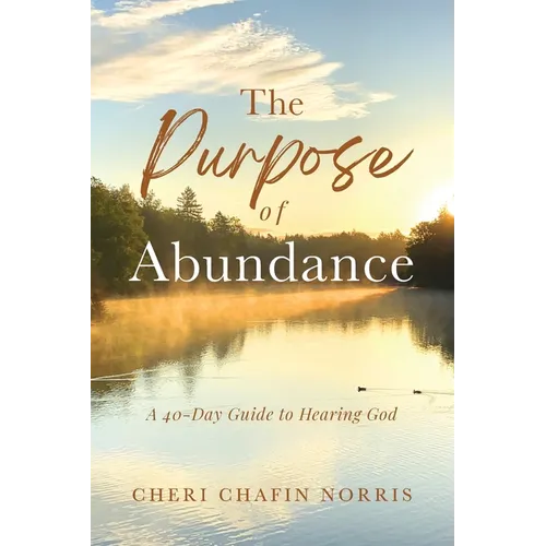 The Purpose of Abundance: A 40-Day Guide to Hearing God - Paperback