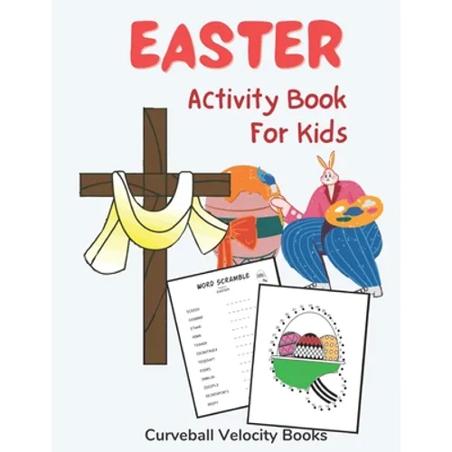 Easter Activity Book for Kids: Puzzles and Activities for Kids 6-12 - Paperback
