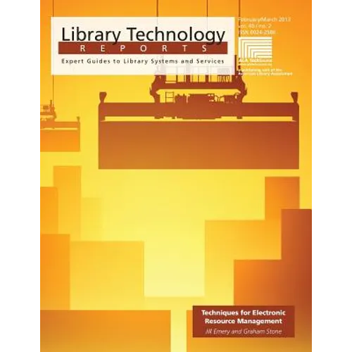 Techniques for Electronic Resource Management - Paperback