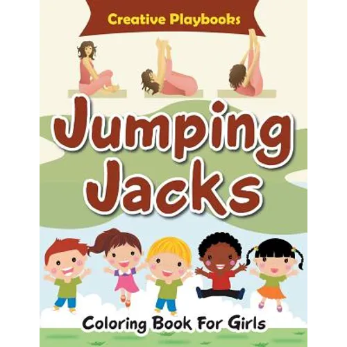 Jumping Jacks Coloring Book For Girls - Paperback