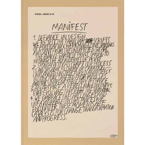 Theseus Chan: Steidl-Werk No. 32: Manifest - Hardcover