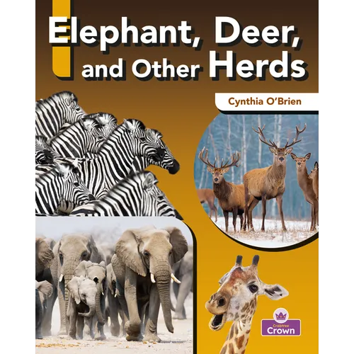 Elephant, Deer, and Other Herds - Library Binding