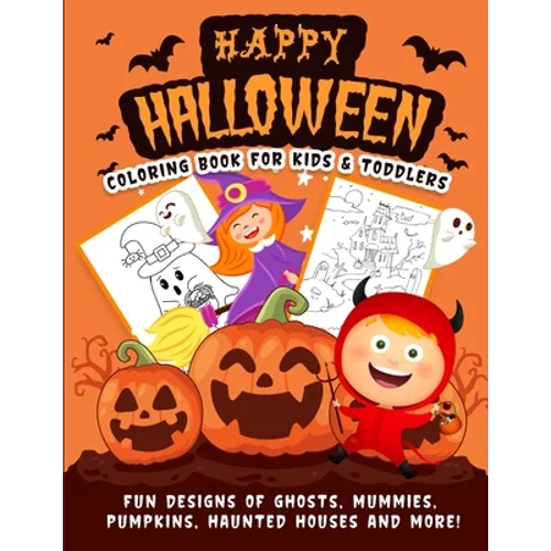 Halloween Coloring Book - Paperback