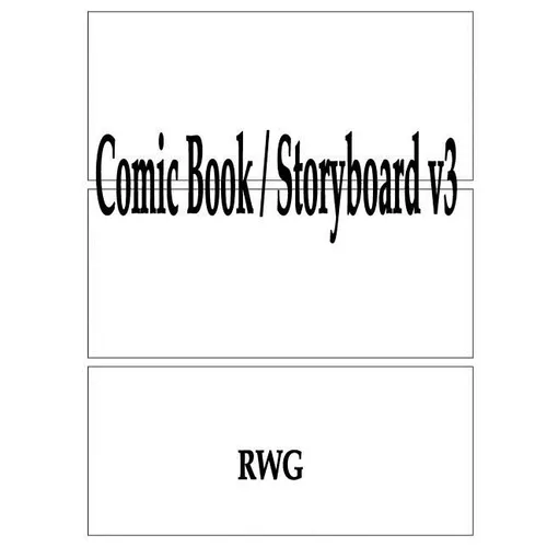 Comic Book / Storyboard v3: 50 Pages 8.5
