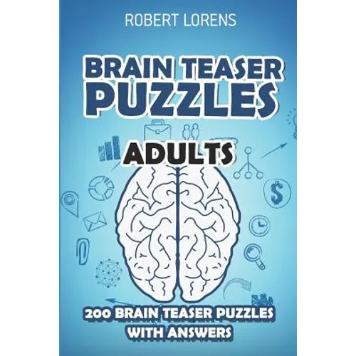 Brain Teaser Puzzles Adults: Walls Puzzles - 200 Brain Puzzles with Answers