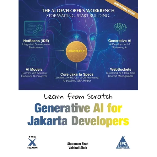 Learn from Scratch: Generative AI for Jakarta Developers (Covers Version 11) - Paperback