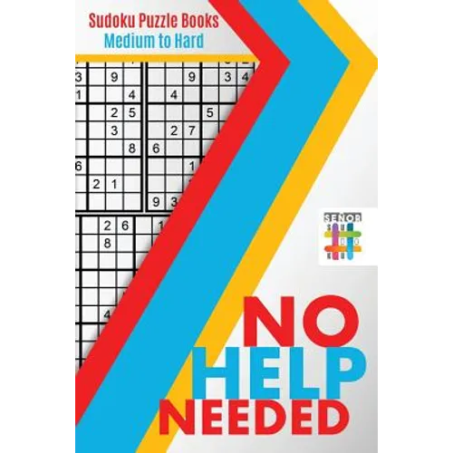 No Help Needed Sudoku Puzzle Books Medium to Hard - Paperback