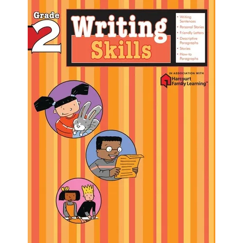 Writing Skills: Grade 2 (Flash Kids Harcourt Family Learning) - Paperback