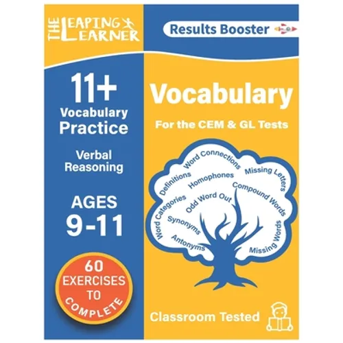 11 + Vocabulary Practice: Verbal Reasoning: Ages 9 - 11 years - Paperback