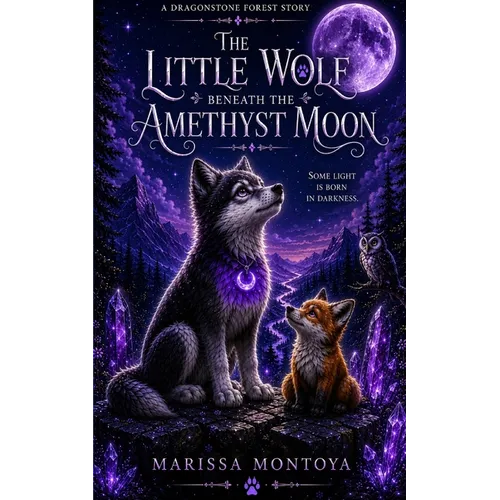 The Little Wolf Beneath the Amethyst Moon - Paperback