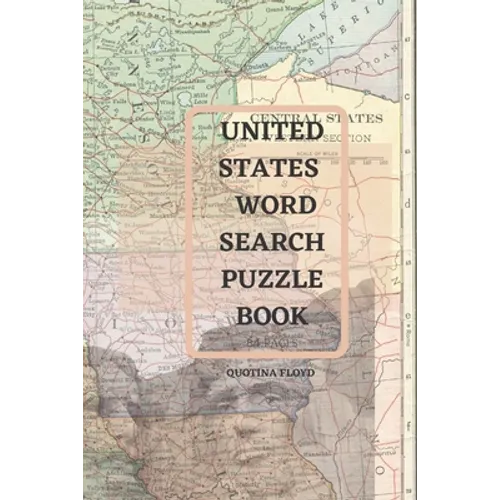 United States Word Search Puzzle Book - Paperback