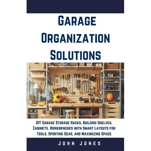 Garage Organization Solutions: DIY Garage Storage Hacks, Building Shelves, Cabinets, Workbenches with Smart Layouts for Tools, Sporting Gear, and Max