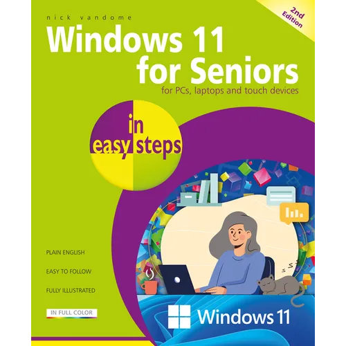 Windows 11 for Seniors in Easy Steps - Paperback