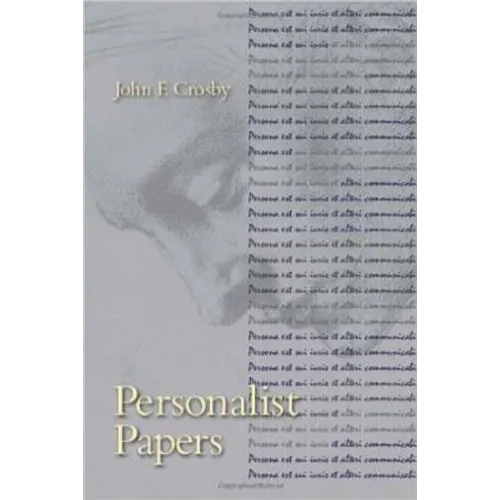 Personalist Papers - Paperback
