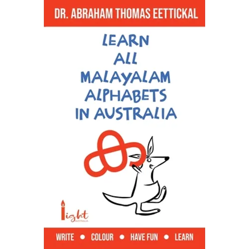 Learn All Malayalam Alphabets In Australia - Paperback