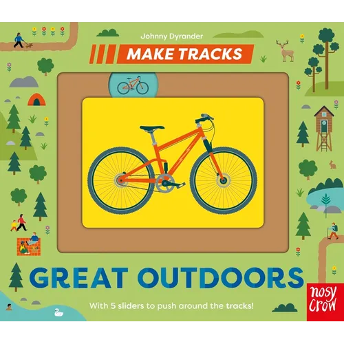 Make Tracks: Great Outdoors - Board Book