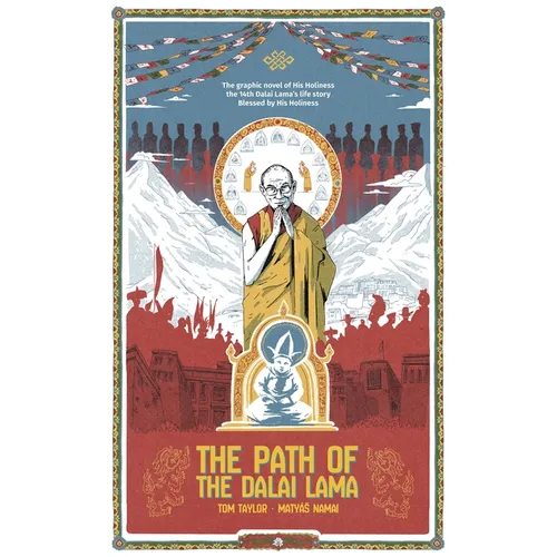 The Path of Dalai Lama: A Graphic Novel - Hardcover