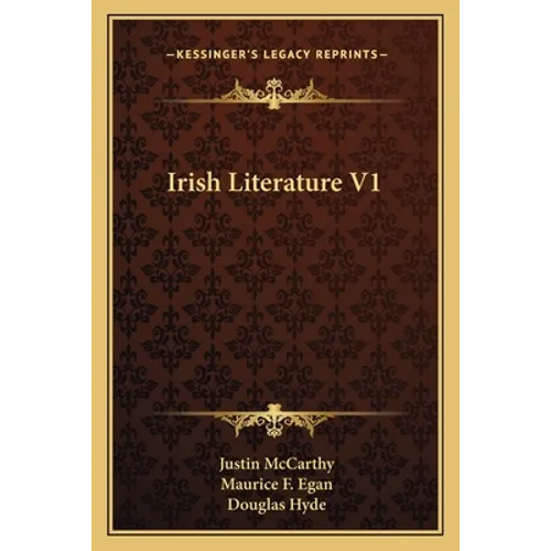 Irish Literature V1 - Paperback