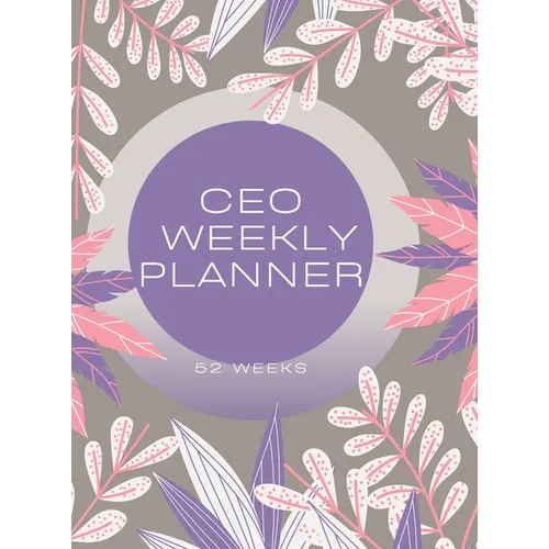 CEO Weekly Planner - Hardcover