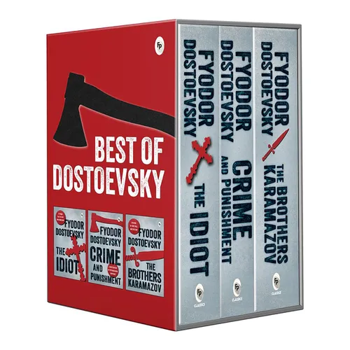 The Best of Dostoevsky Boxed Set - Timeless Masterpieces of Fyodor Dostoevsky / Crime and Punishment / The Idiot / Brothers Karamazov - Paperback