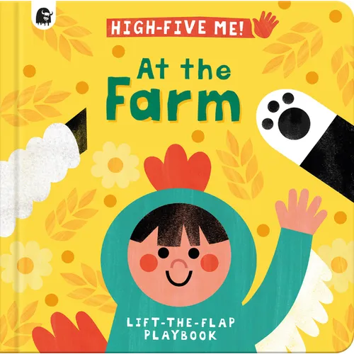 At the Farm: A Lift-The-Flap Playbook - Board Book