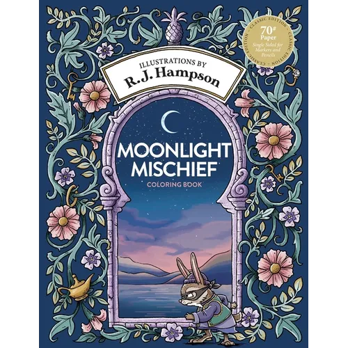 Moonlight Mischief Coloring Book - Paperback