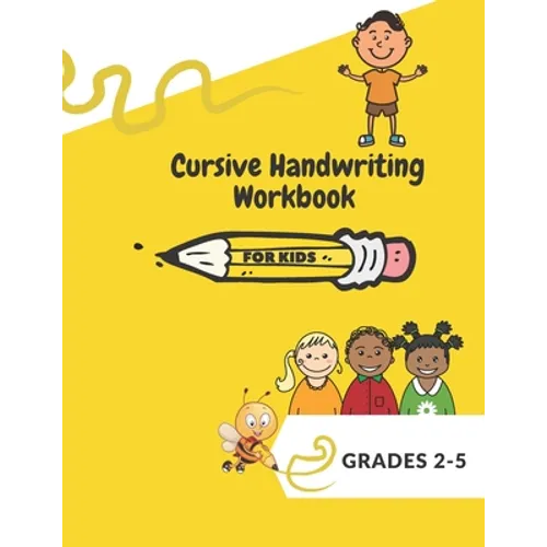 Cursive Handwriting Workbook For Kids: ABC Alphabet letters for beginners - Paperback