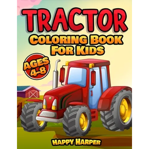 Tractor Coloring Book - Paperback