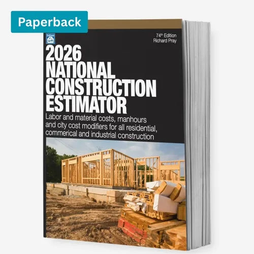 2026 National Construction Estimator - Paperback
