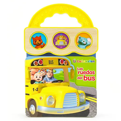 Cocomelon Las Ruedas del Bus / Wheels on the Bus (Spanish Edition) - Board Book