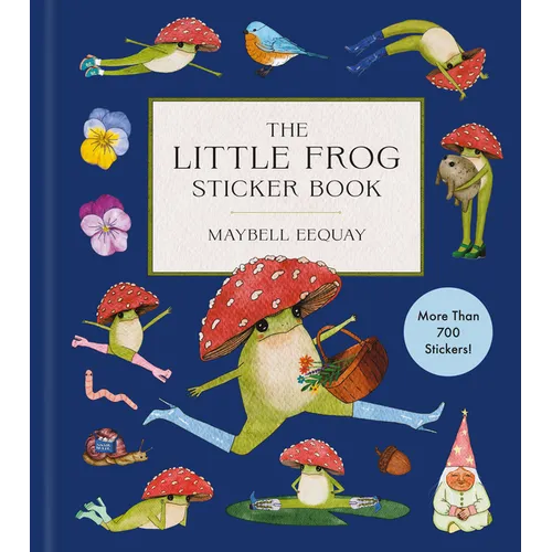 The Little Frog Sticker Book: More Than 700 Stickers! - Hardcover