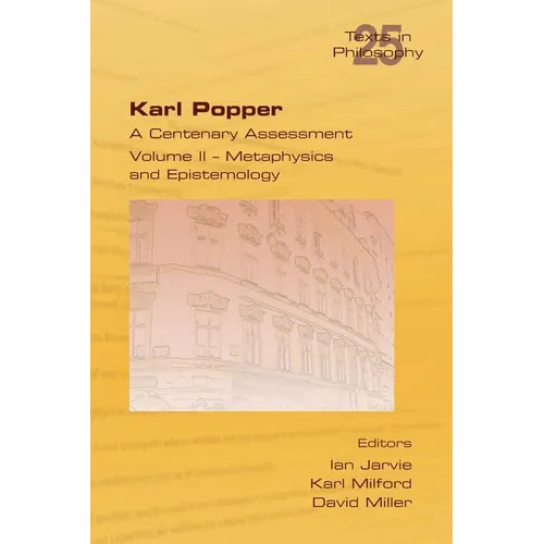 Karl Popper. A Centenary Assessment. Volume II - Metaphysics and Epistemology - Paperback