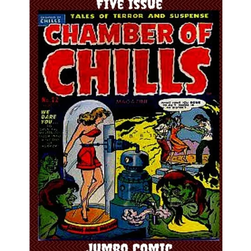 Chamber of Chills Five Issue Jumbo Comic - Paperback