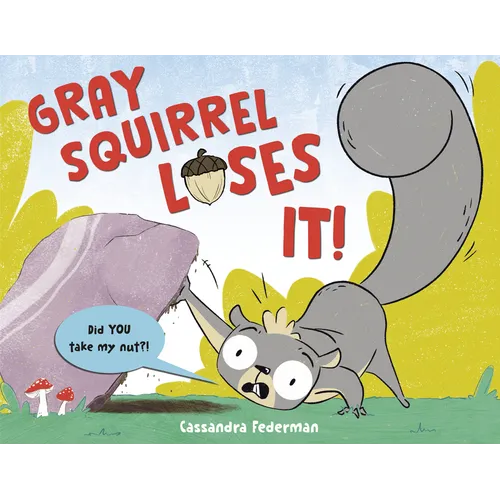 Gray Squirrel Loses It!