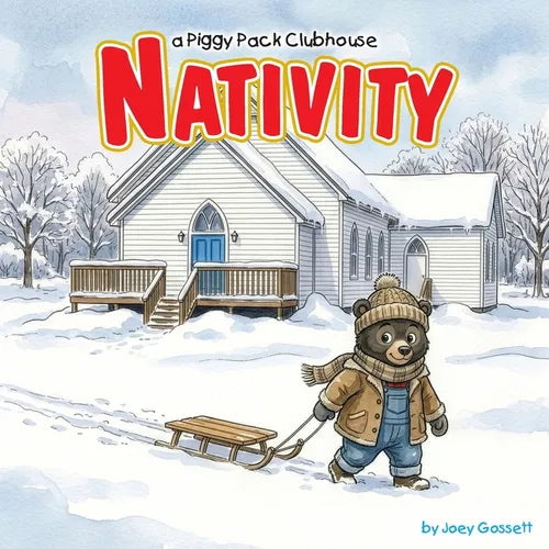 A Piggy Pack Clubhouse Nativity - Paperback