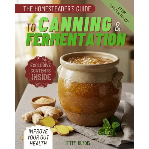 The Homesteader's Guide to Canning & Fermentation: Preserve Your Harvest, Reduce Waste and Stock Your Pantry with Nutritious, Long-Lasting Foods and D - Paperback