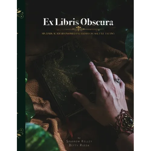 Ex Libris Obscura: 6 Dark Academia Inspired Patterns For Shuttle Tatting - Paperback