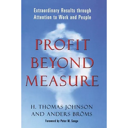Profit Beyond Measure - Paperback