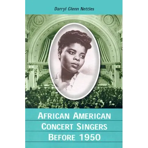 African American Concert Singers Before 1950 - Paperback