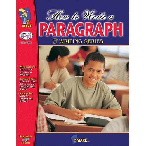How to Write a Paragraph Grades 5-10 - Paperback