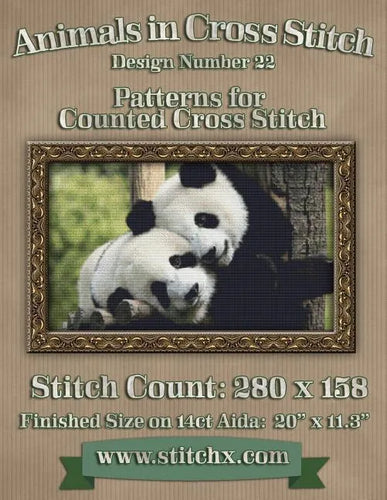 Animals in Cross Stitch: Design Number 22 - Paperback