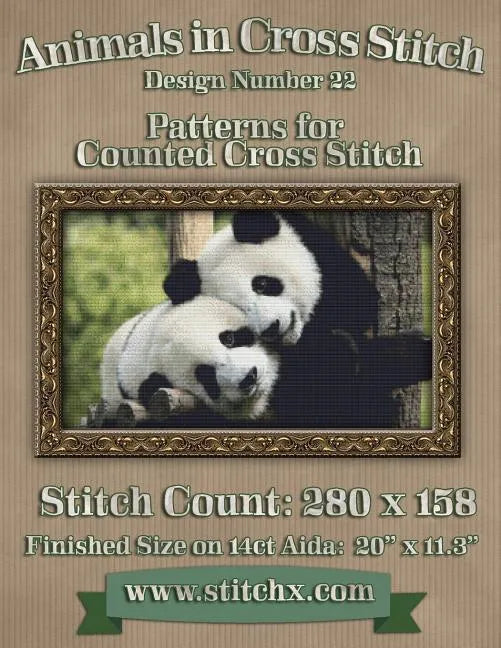 Animals in Cross Stitch: Design Number 22 - Paperback