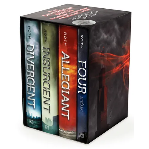 Divergent Series Four-Book Hardcover Gift Set: Divergent, Insurgent, Allegiant, Four - Boxed Set