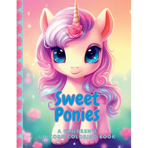 Sweet Ponies A Children's Unicorn Coloring Book - Paperback